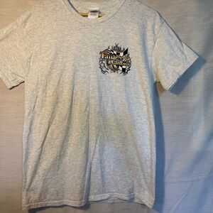 Talladega Alabama 2015 Rebel Til I Die Graphic Tee Size M